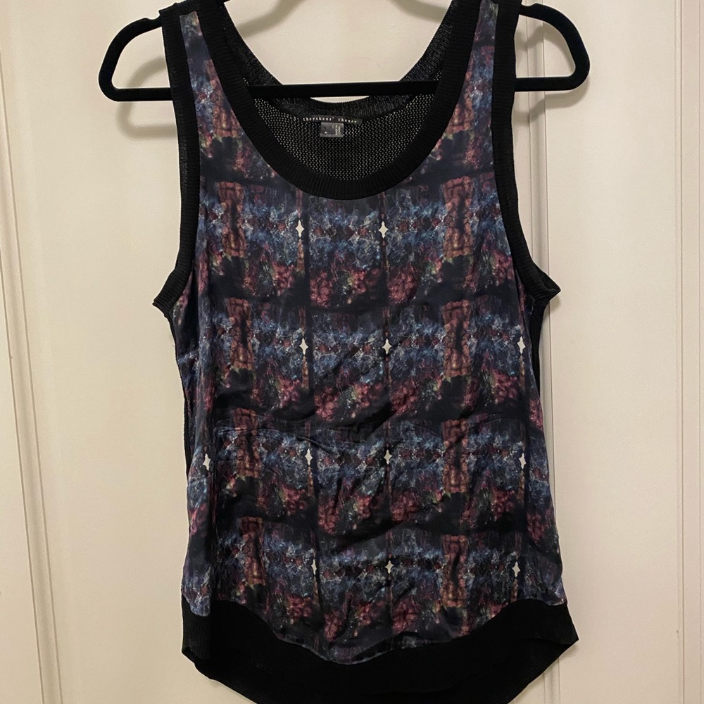 Silky and knit tank size M